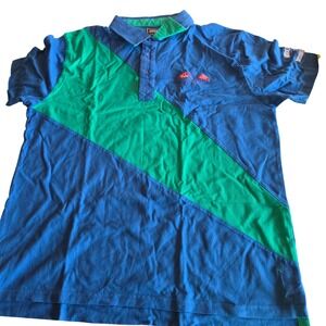 Star Clippers Royal Clipper Mens XL Polo Shirt Blue Green Yacht Club Monte Carlo